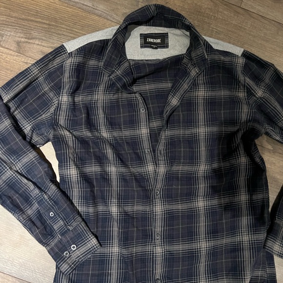 Zanerobe Plaid Button Down - Picture 2 of 5